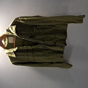 Life in Progress Green Button Jacket